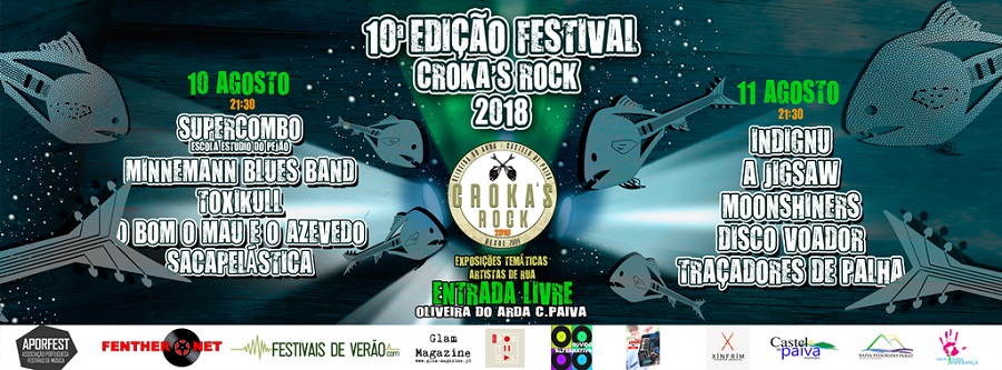 festival CrokaÂ´s Rock - Oliveira do Arda - Castelo de Paiva