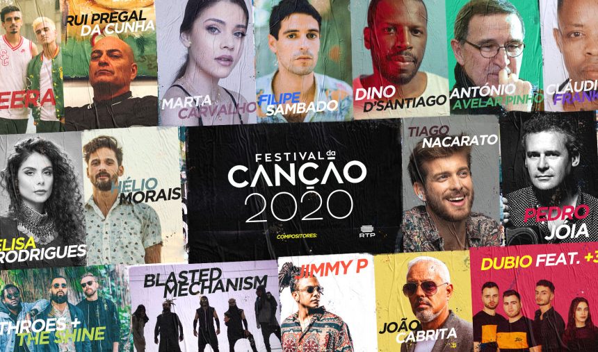 compositores - Festival da Canção 2020